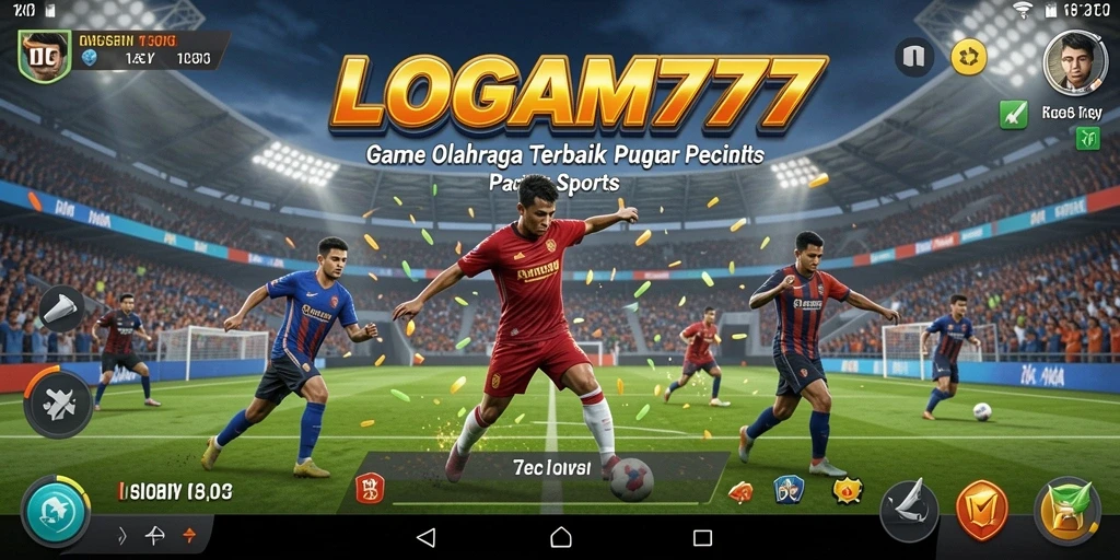 Tampilan gameplay LOGAM777 yang seru dan menarik dalam kategori olahraga.