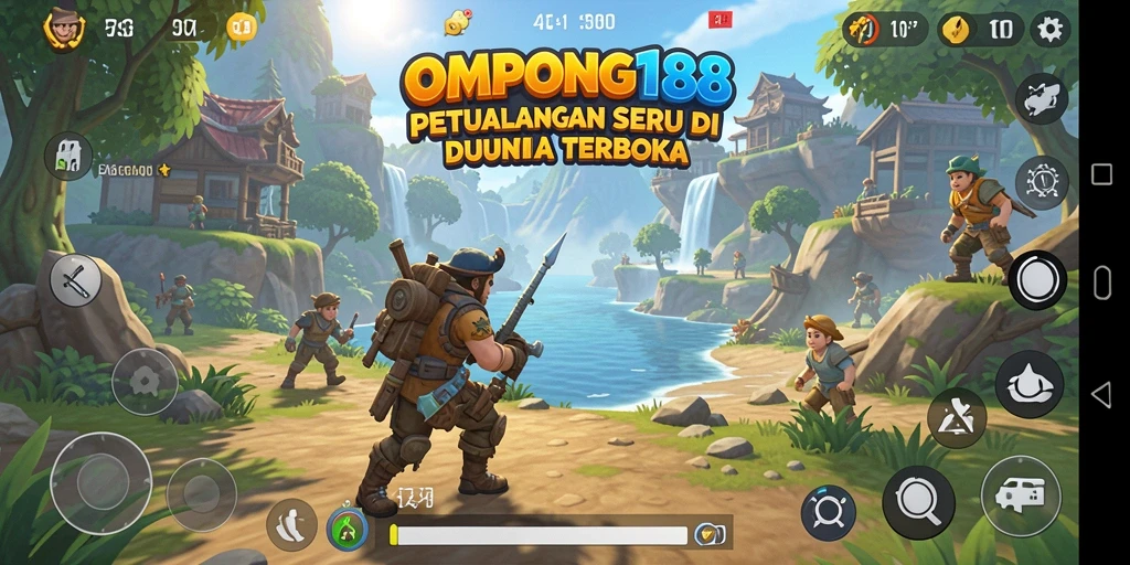 Gameplay seru di dunia terbuka OMPONG188 yang menakjubkan.