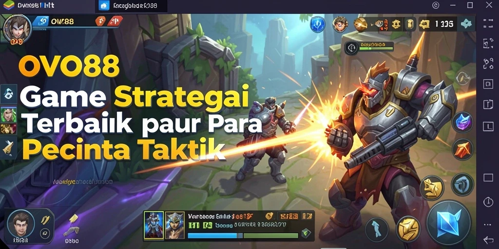 Tampilan gameplay yang menarik dari OVO88 dengan strategi yang kompleks.