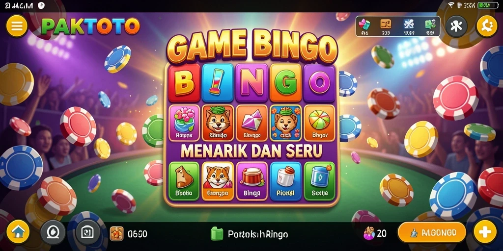 Screenshot gameplay <strong>PAKTOTO</strong> menampilkan momen seru Bingo.
