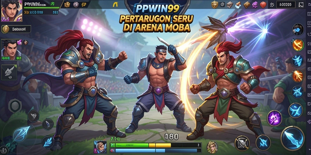 Tampilan gameplay seru di arena PPWIN99.