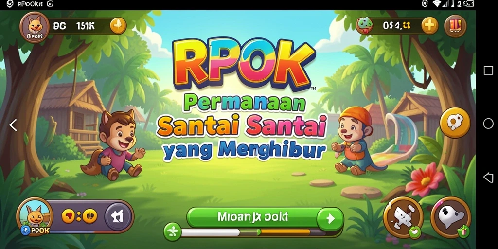Tangkapan layar dari gameplay <strong>RPOK</strong> yang mendebarkan dan penuh warna.