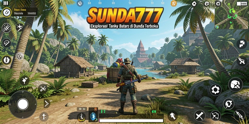 Tangkapan layar SUNDA777 menampilkan petualangan seru di dunia terbuka.