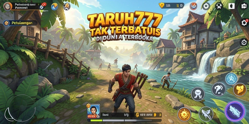 TARUH777 menampilkan gameplay interaktif Open World yang memukau.