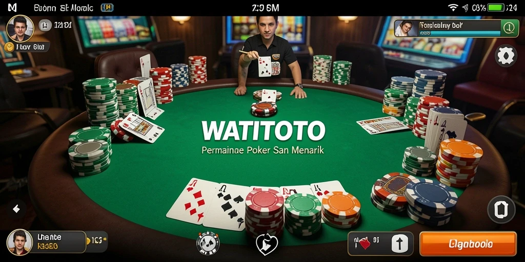Tampilan gameplay WATITOTO yang mendebarkan dan mengasyikkan.